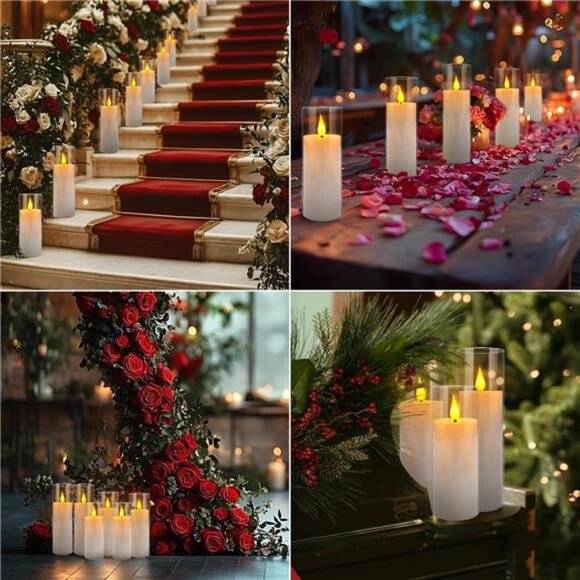 New Flameless Candles,Battery Operated LED Candles Ideal for Halloween, - Picture 4 of 7